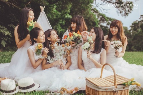 閨蜜婚紗,閨蜜寫真,姐妹照,姐妹寫真